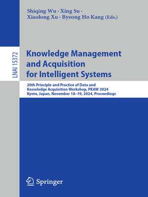 cover image of Knowledge Management and Acquisition for Intelligent Systems